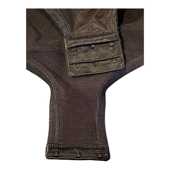 Maidenform Black Shapewear Bodysuit XL NWT Smoothing Firm Control Adjustable - Picture 3 of 4